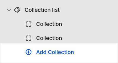 A Collection block inside a Collection list section in Theme editor.