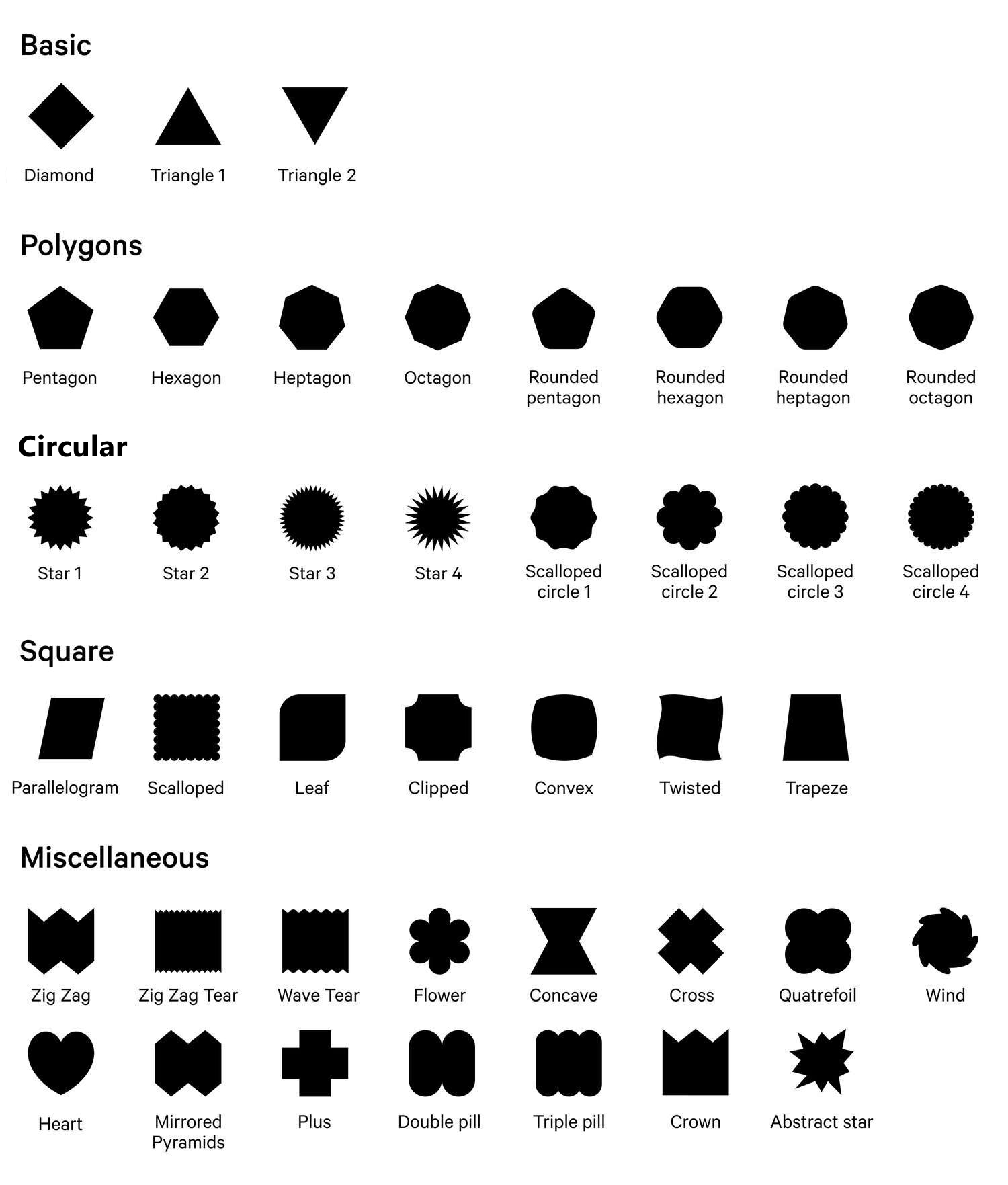 All non-Fit-to-image shape-types.