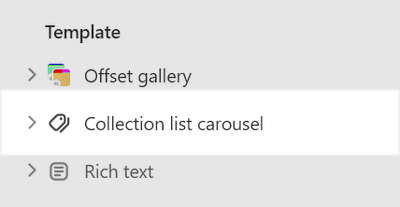 The Collection list carousel section selected in Theme editor.